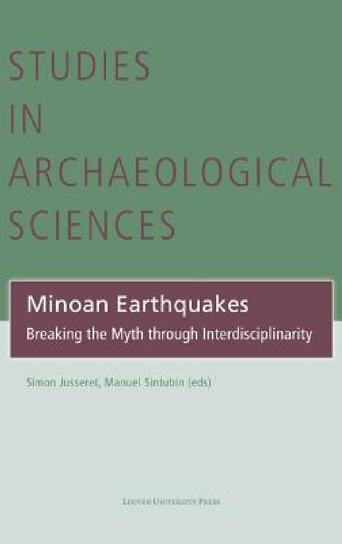 Minoan Earthquakes (English, Simon Jusseret | Manuel Sintubin)