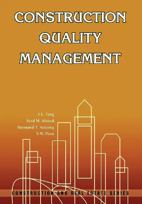 Construction Quality Management (English, Siu Lam Tang)