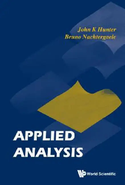 Applied Analysis (English, Hunter John K)