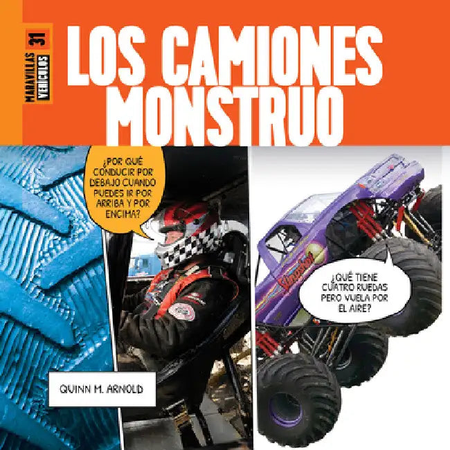 Los Camiones Monstruo (English, Quinn M. Arnold)